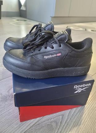 Детские кожаные кроссовки reebok2 фото