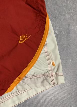 Винтажные нейлоновые шорты мужские nike vintage y2k2 фото