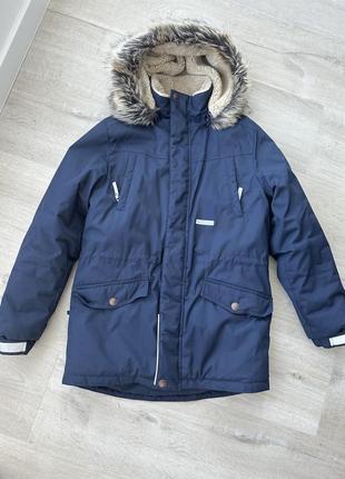 Зимова куртка парка lenne arctic на хлопчика 158 см1 фото