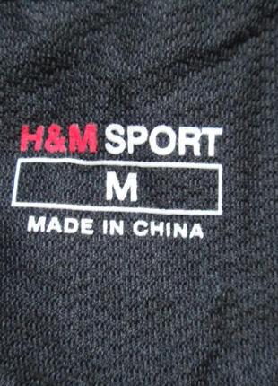Класна брендовий базова чорна спортивна майка h&m.5 фото