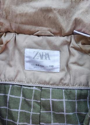 Плащ тренч zara 4-5 років3 фото