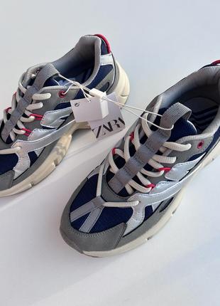 Zara 💙крутежные кроссовки уже все готовятся к осени? новые кроссовочки это то что надо 👌🏻2 фото
