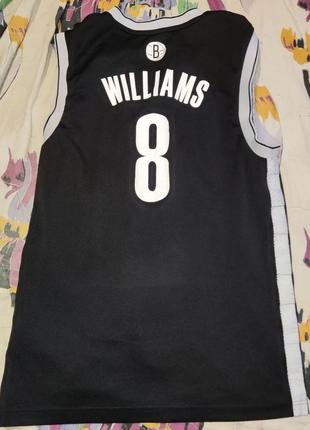 Баскетбольна майка adidas nba brooklyn nets, williams2 фото