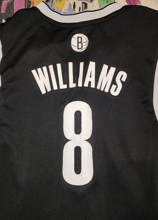 Баскетбольна майка adidas nba brooklyn nets, williams4 фото