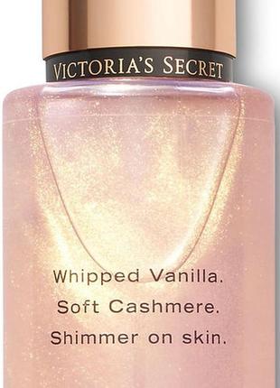 Парфюмированный спрей с шиммером victoria’s secret bare vanilla shimmer mist2 фото