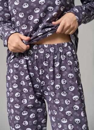 Женская пижама с пандами3 фото