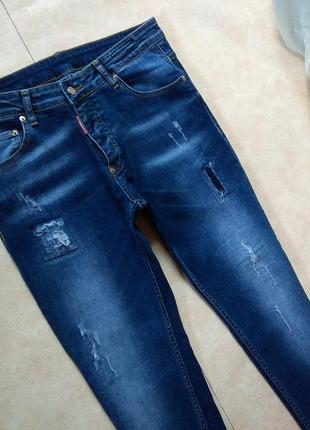 Брендовые мужские джинсы скинни dsquared2, 46 (l)  pазмер.5 фото