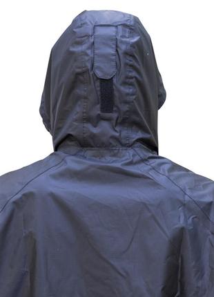 Костюм дощовик дихаючий чоловічий viverra rain suit black6 фото