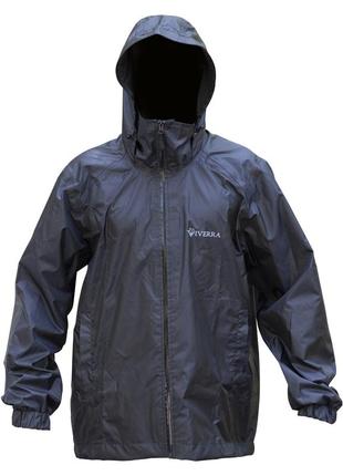 Костюм дощовик дихаючий чоловічий viverra rain suit black4 фото