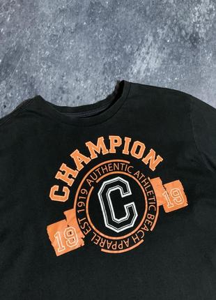 Футболка мужская champion big logo2 фото