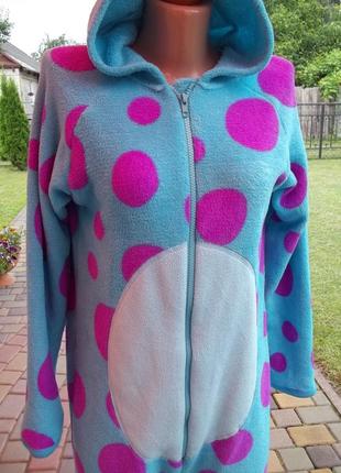 ( 44 р ) женская флисовая пижама кигуруми теплая толстая б /у3 фото