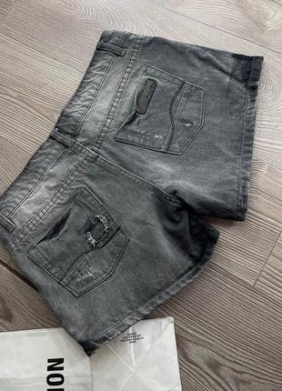 Шикарные короткие джинсовые шорты6 фото