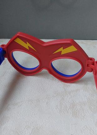 Окуляри флешліга супергероїв двосторонні карнавальні окуляри4 фото