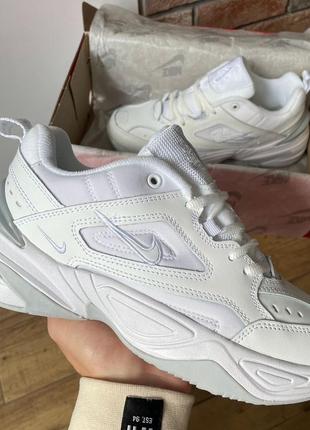 Женские кроссовки nike m2k tekno "white"#найк