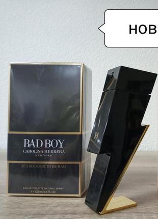 Carolina herrera bad boy  туалетная вода