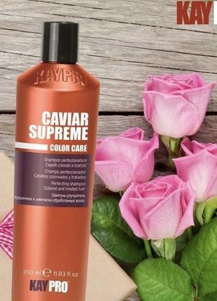 Kaypro caviar specialcare шампунь с икрой для окраш волос 350 ml1 фото