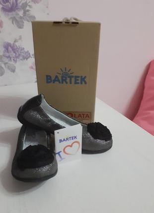 Туфлі бартек туфли балетки bartek