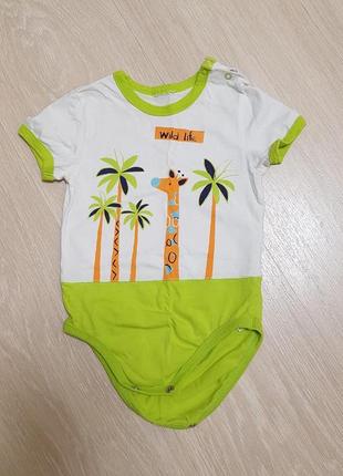 Боди с коротким рукавом smil 6 мес