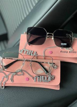 Очки miu miu1 фото