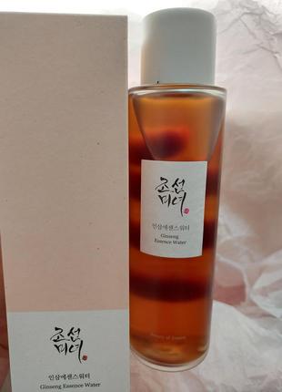 Beauty of joseon - эссенциальный тонер для лица с женьшенем - ginseng essence water - 150ml