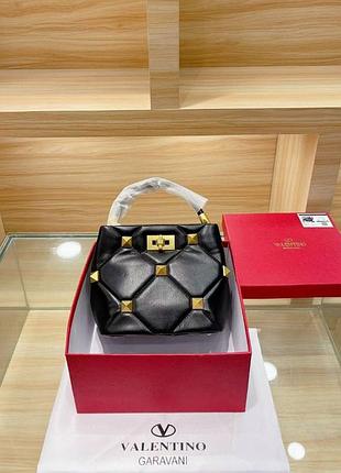 Сумка valentino roman stud 20 cm  ремінь широкий із шипами  1 шт