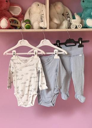 Комплект боди + ползунки