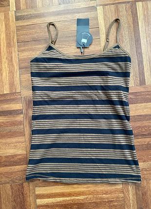 Новая хлопковая майка топ chicoree s швейцария