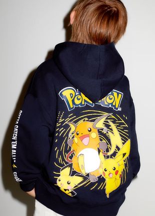 Світшот, толстовка, худі zara pokemon