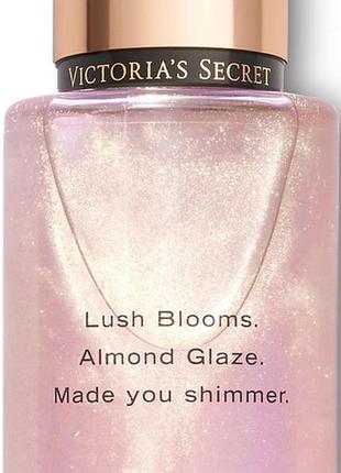 Парфумований спрей для тіла victoria secret velvet petals shimmer mist2 фото