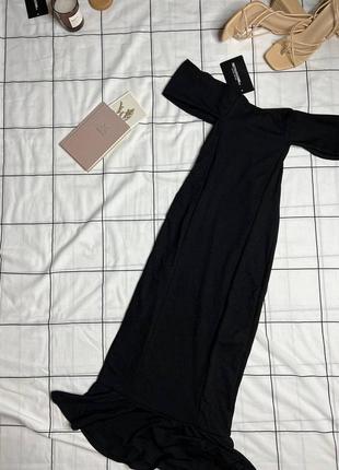 Элегантное черное платье3 фото