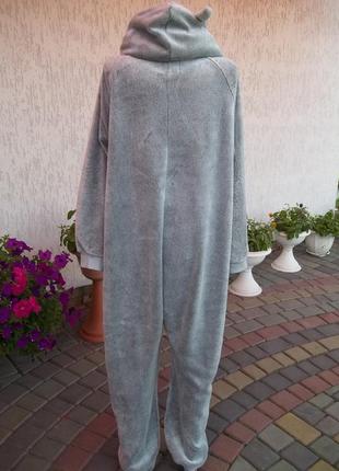 ( 50 / 52 р ) disney женская флисовая пижама кигуруми теплая толстая б /у4 фото