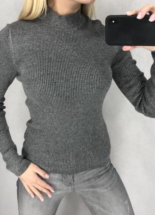Свитер в рубчик. fbsister. размеры м, хл.