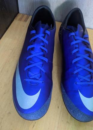 Nike mercurial veloce 2 ag-cr 7 - футбольные бутсы копачки сороконожки4 фото