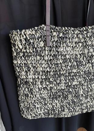 Плетена сумка шопер marks&amp;spenser3 фото