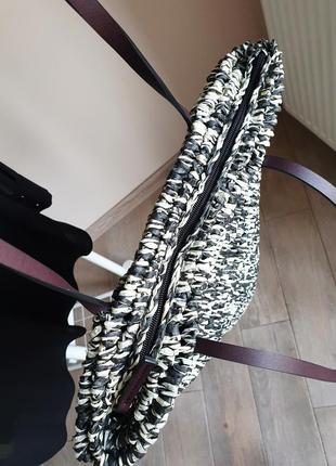 Плетена сумка шопер marks&amp;spenser9 фото