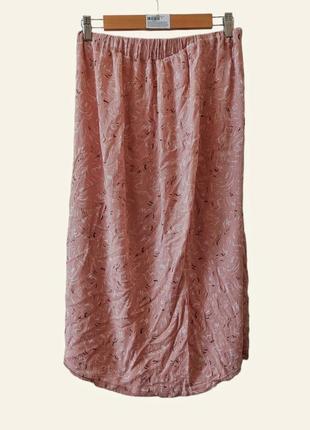 Меди юбка с интересным узором стиль бохо этно этно индия хлопок2 фото