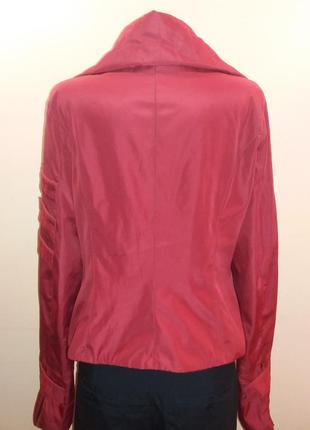 Курточка ветровка женская fashion р. 48 красный2 фото