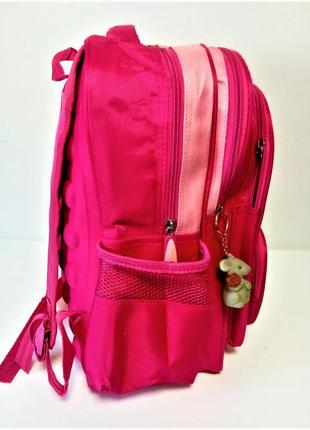Рюкзак ранец школьный розовый для девочки принцесы б/у5 фото