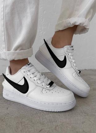 Женские кроссовки nike x ambush air force white black#найк