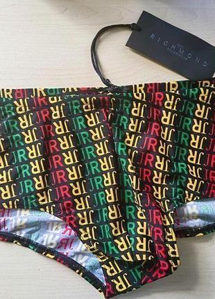 Нюанс! мужские плавки боксеры john richmond b250775508 slip alto,  оригінал 48