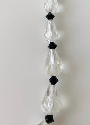 Винтажное стеклянное ожерелье