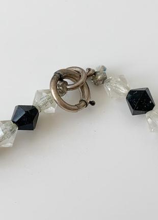 Винтажное стеклянное ожерелье