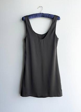 Сукня плаття чорне білизняне сатирові шовкове міні купити ціна7 фото