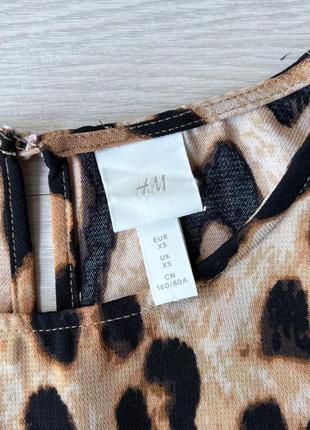 Сукня  h&m леопардове платье 6