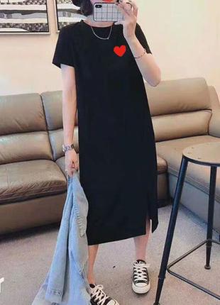 Женское черное платье сарафан в ассортименте