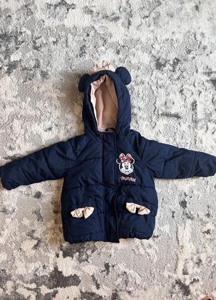 Тепла зимня куртка для дівчинки