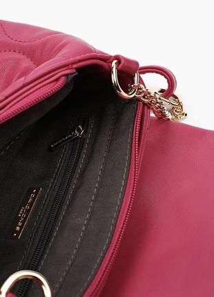 Жіноча стильна сумка клатч david jones фуксія рожева4 фото