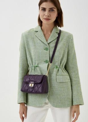 Жіноча сумка david jones кросбоді фіолетова / сливова