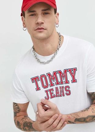 Мужская футболка tommy jeans. оригинал. размер: xl