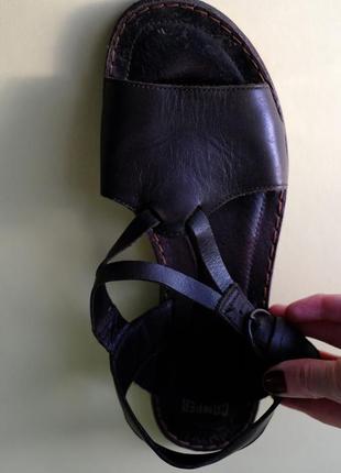 Зручні і стильні мінімалістичні босоніжкb сандалі-гладіатори camper з якісної шкіри6 фото